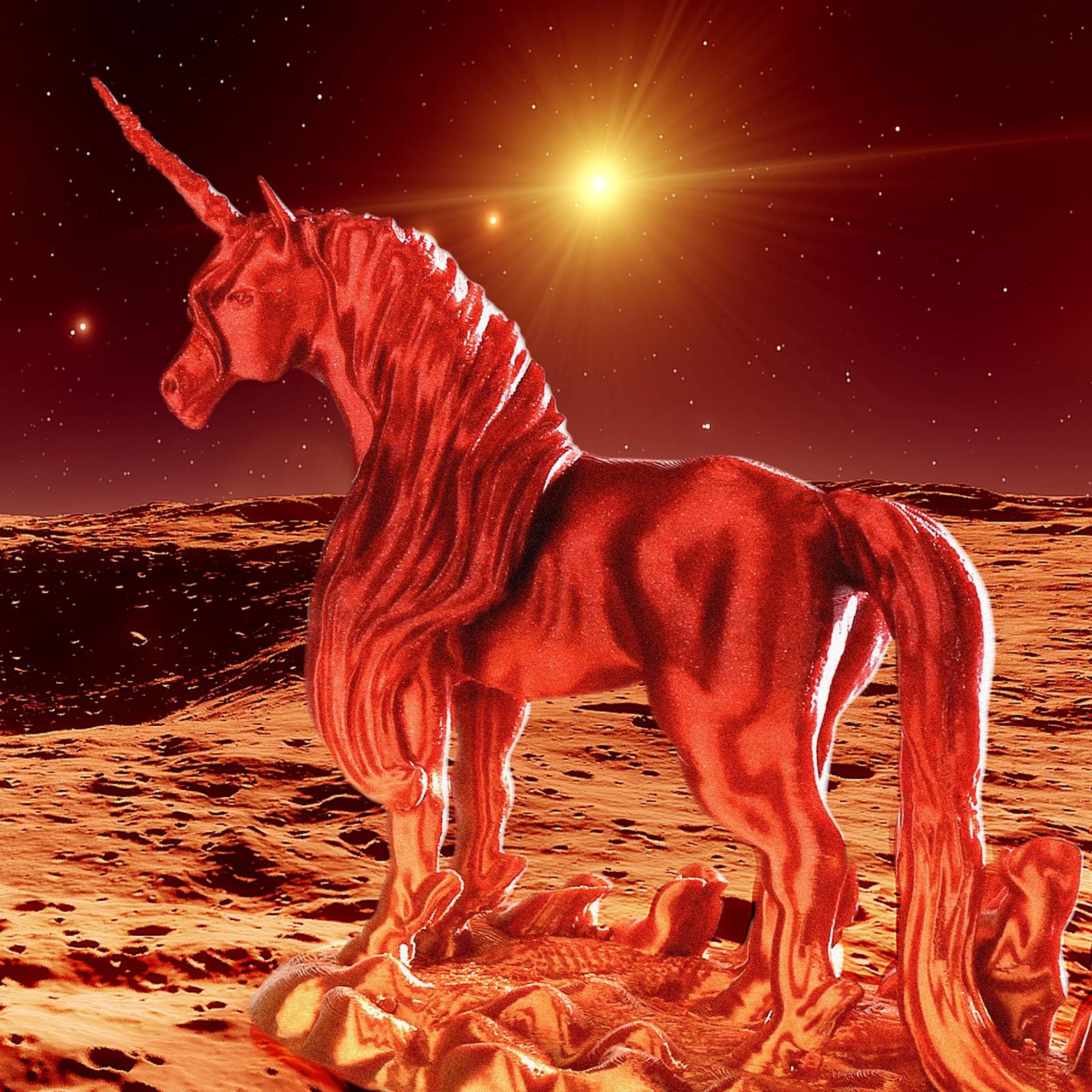 PLA Silk Shiny Gradient Variety Pack (4x200g) - 1.75MM