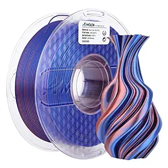 PLA Silk Dual Color Filament 1.75mm, 1KG/2.2LB