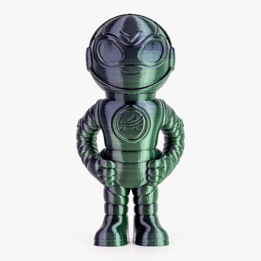 PLA Silk Dual Color Filament 1.75mm, 1KG/2.2LB