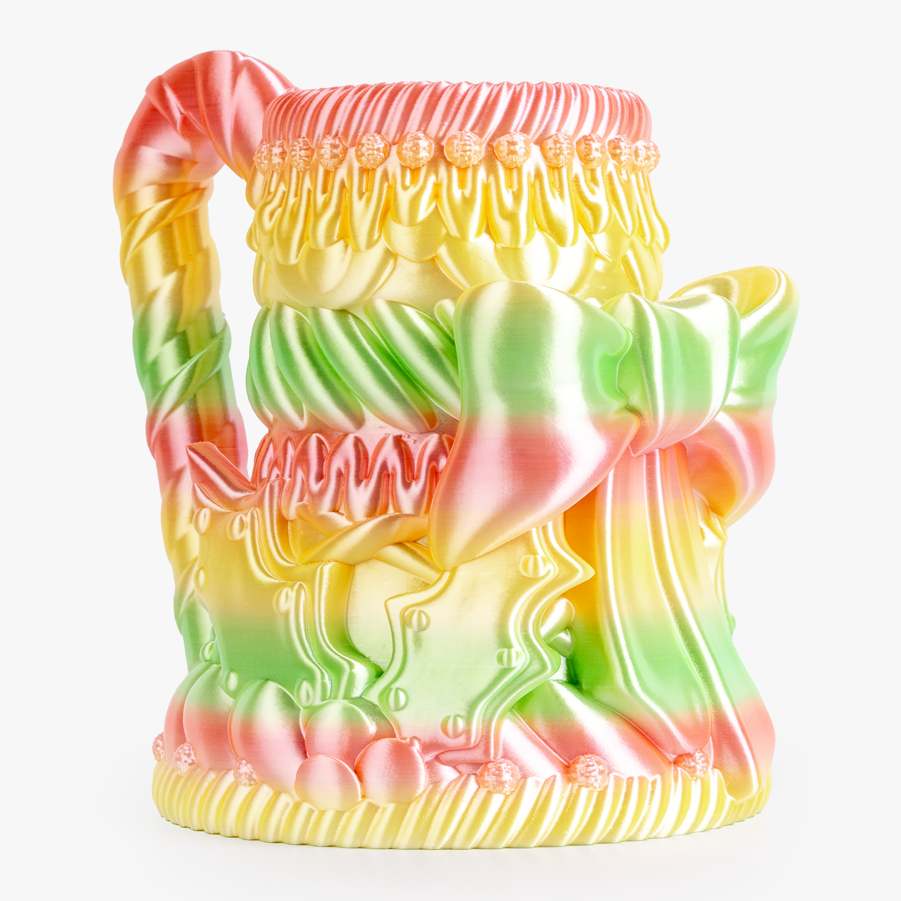 PLA Silk Rainbow 1.75mm, 1KG/2.2LB