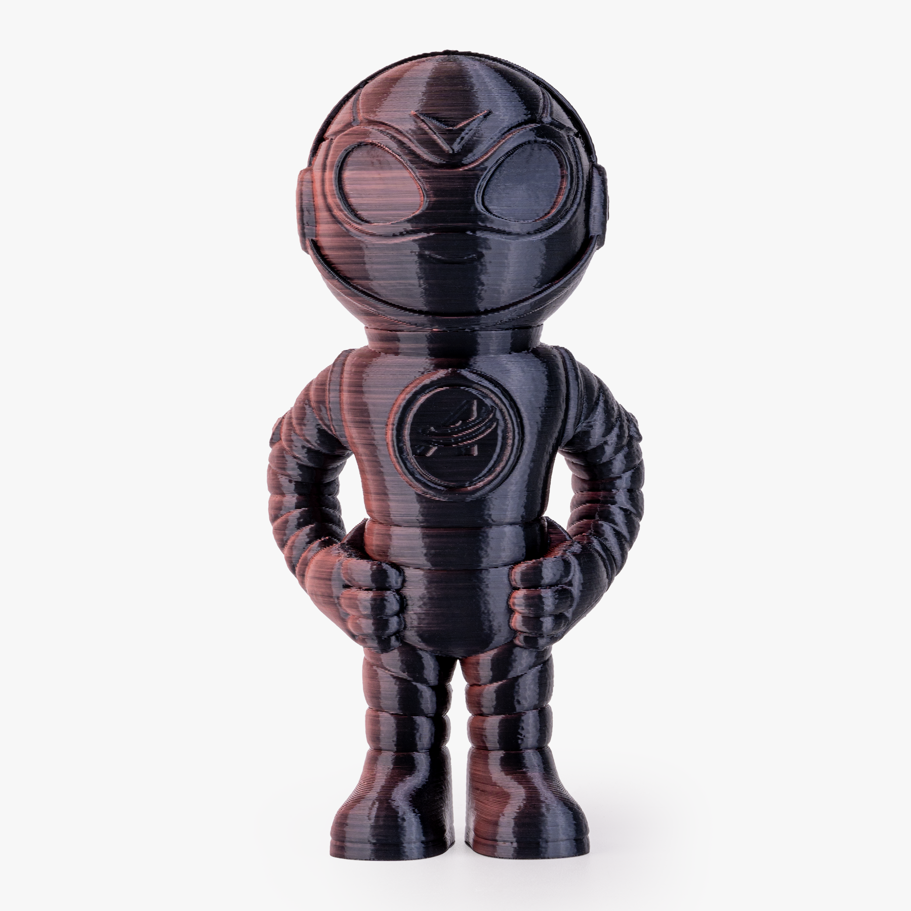 PLA Silk Dual Color Filament 1.75mm, 1KG/2.2LB