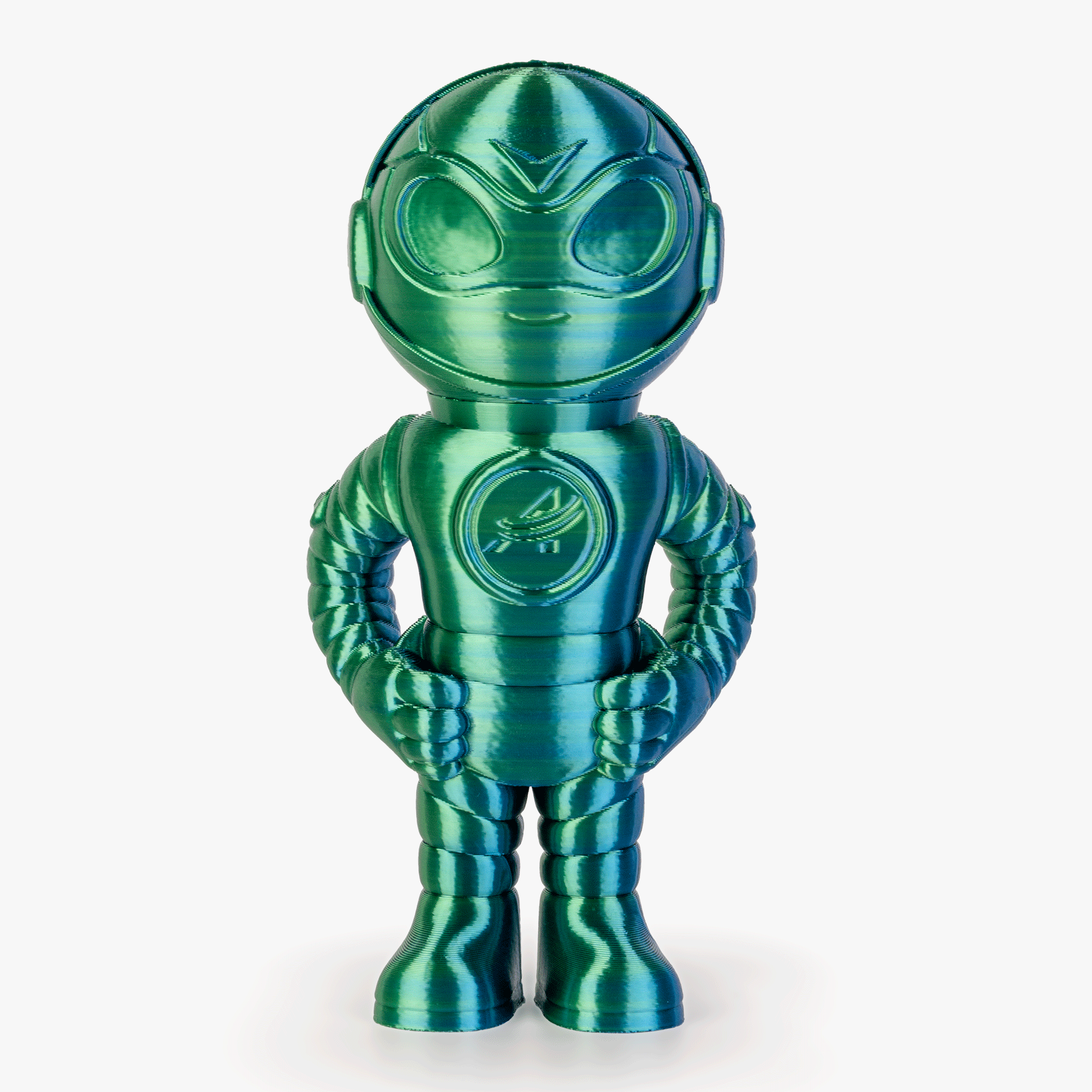 PLA Silk Dual Color Filament 1.75mm, 1KG/2.2LB