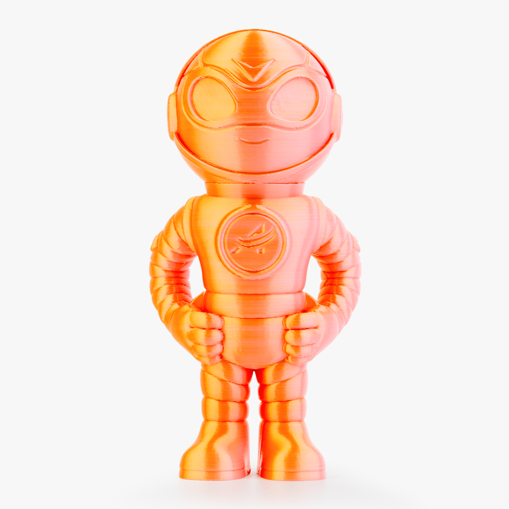 PLA Silk Dual Color Filament 1.75mm, 1KG/2.2LB