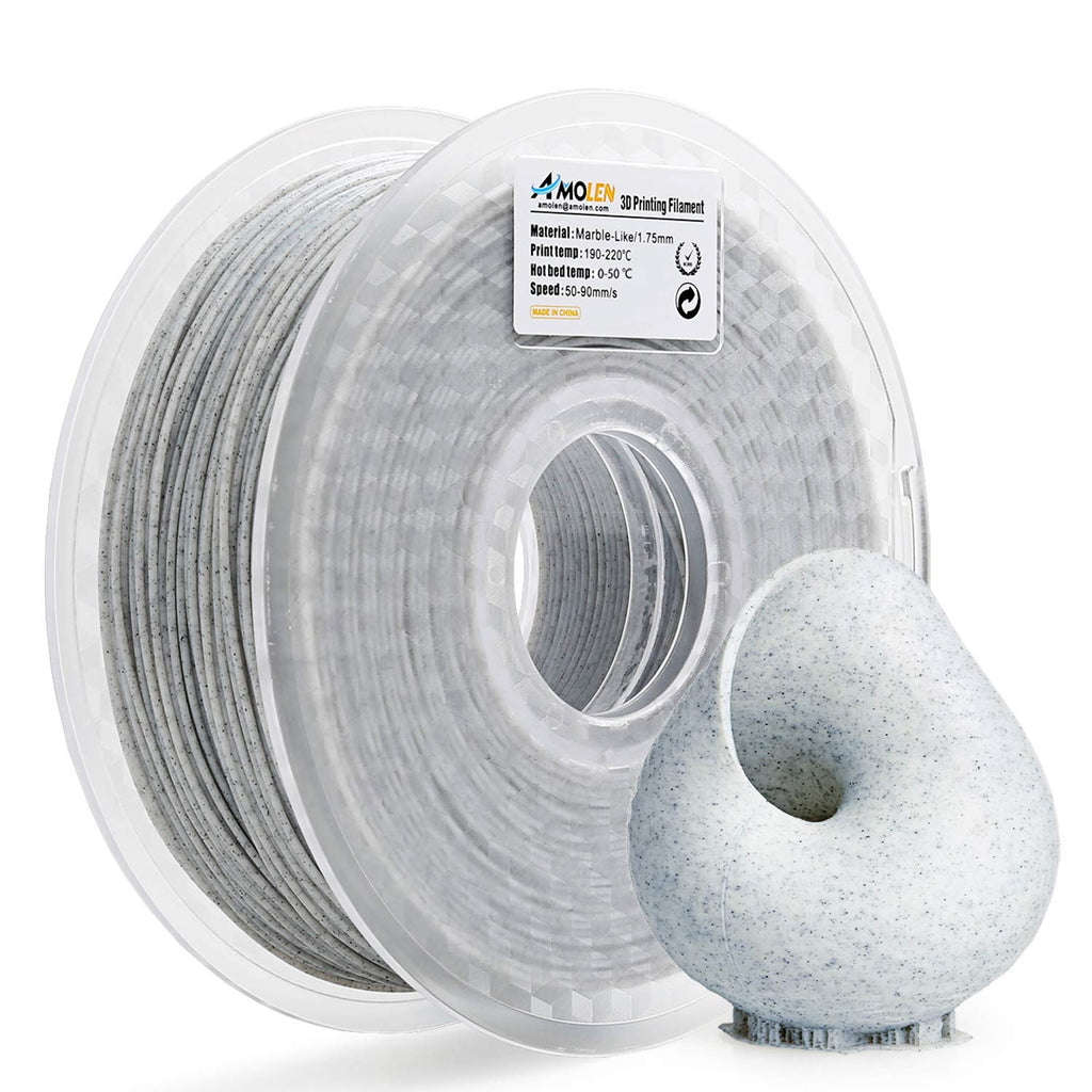 PLA Marble 1.75mm, 1KG/2.2LB