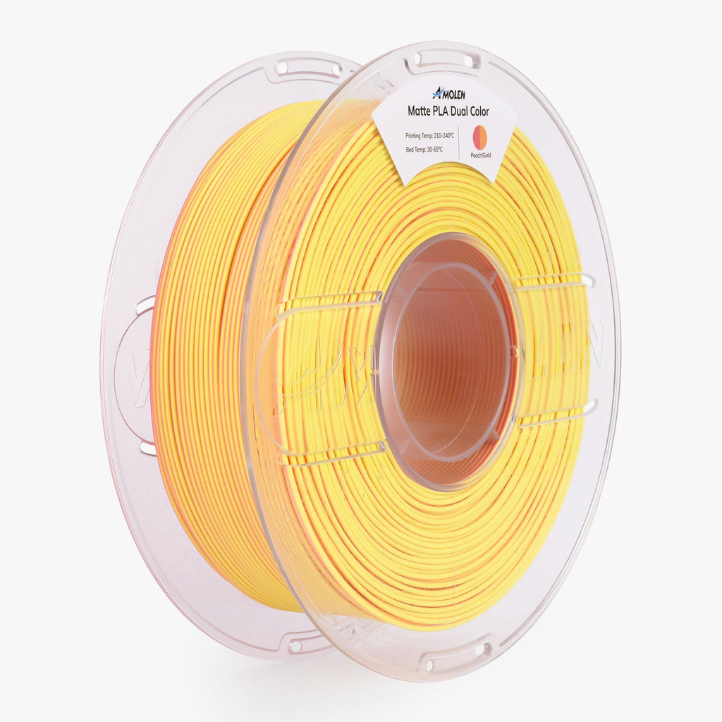 PLA Matte Dual Filament 1.75mm, 1KG/2.2LB