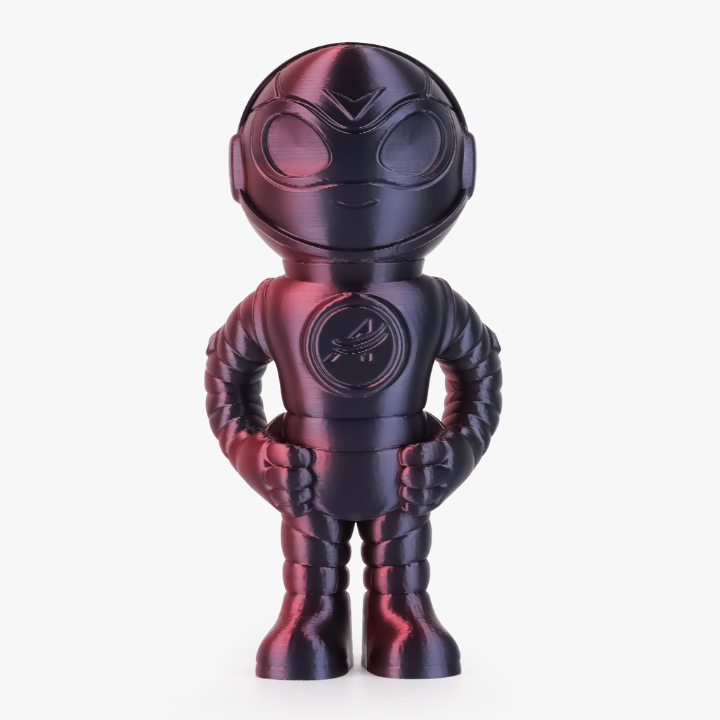 PLA Silk Dual Color Filament 1.75mm, 1KG/2.2LB