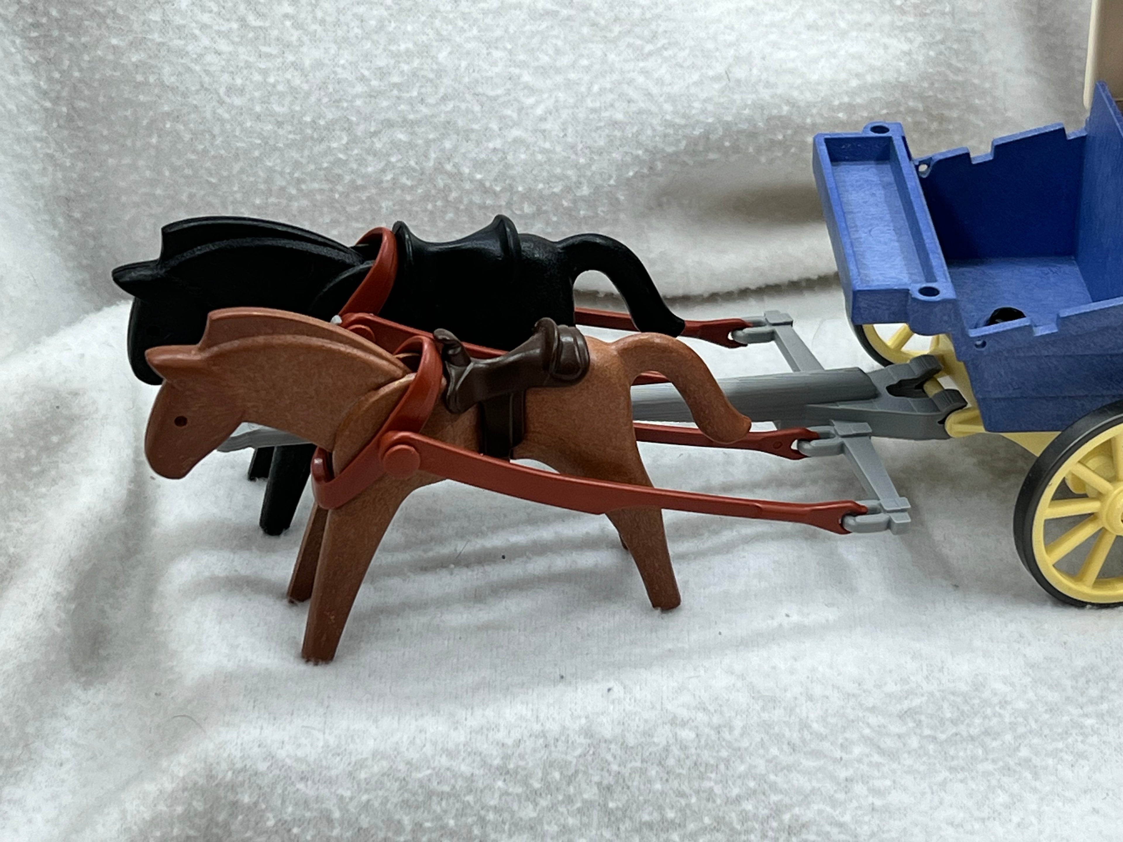 Playmobil 30-08-372 Western Wagon, Stage Coach replacement part 3D Printed