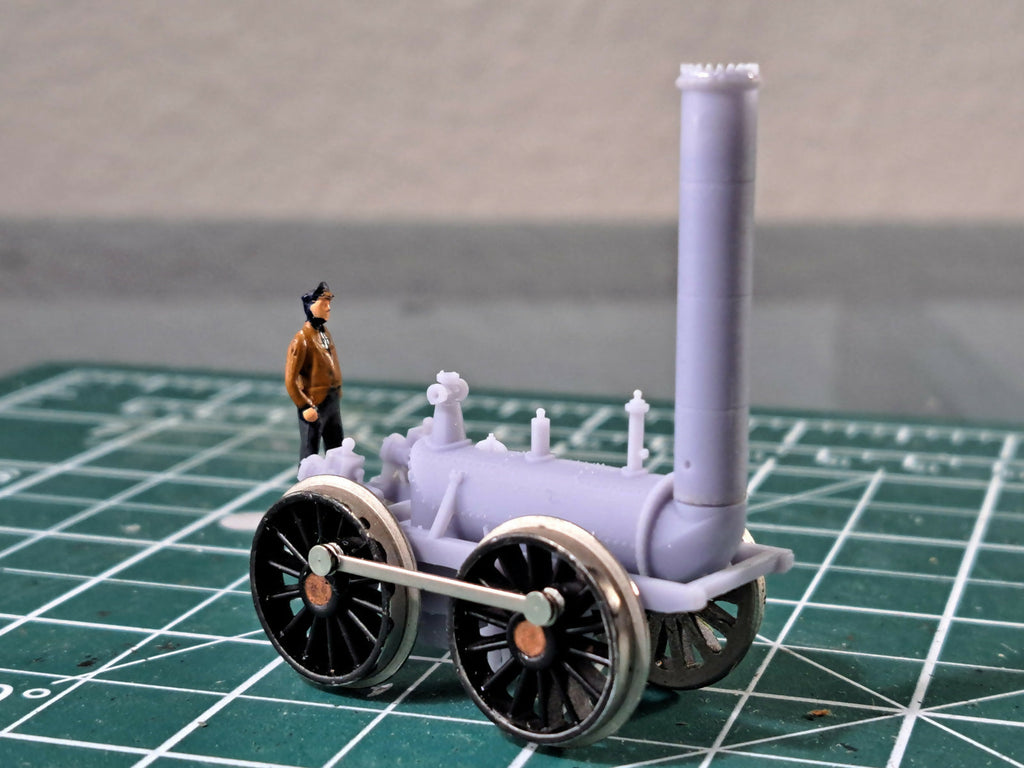 DeWitt Clinton Steam Locomotive As-Built Condition 1831