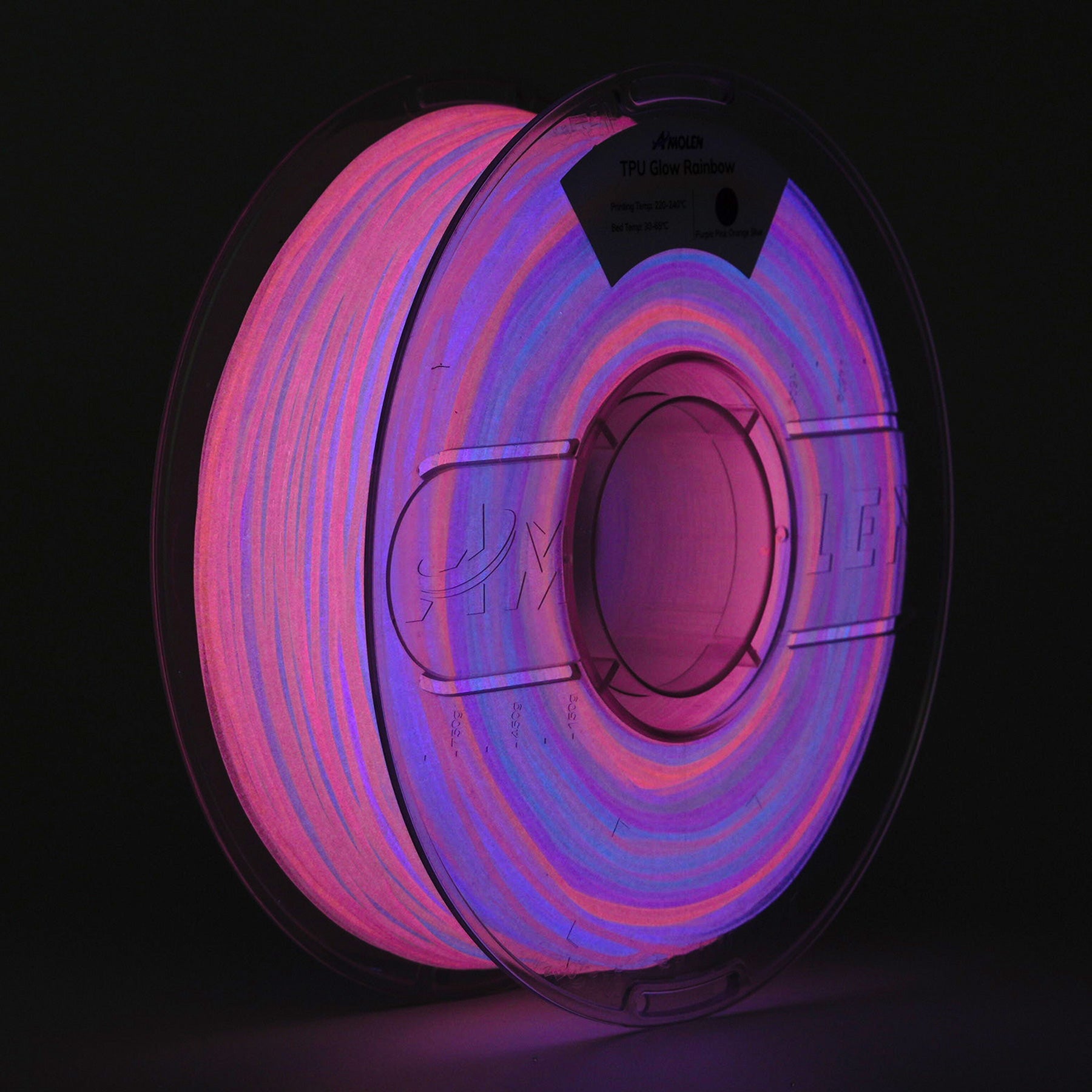 TPU Glow-in-the-Dark 1.75mm, 1KG/2.2LB