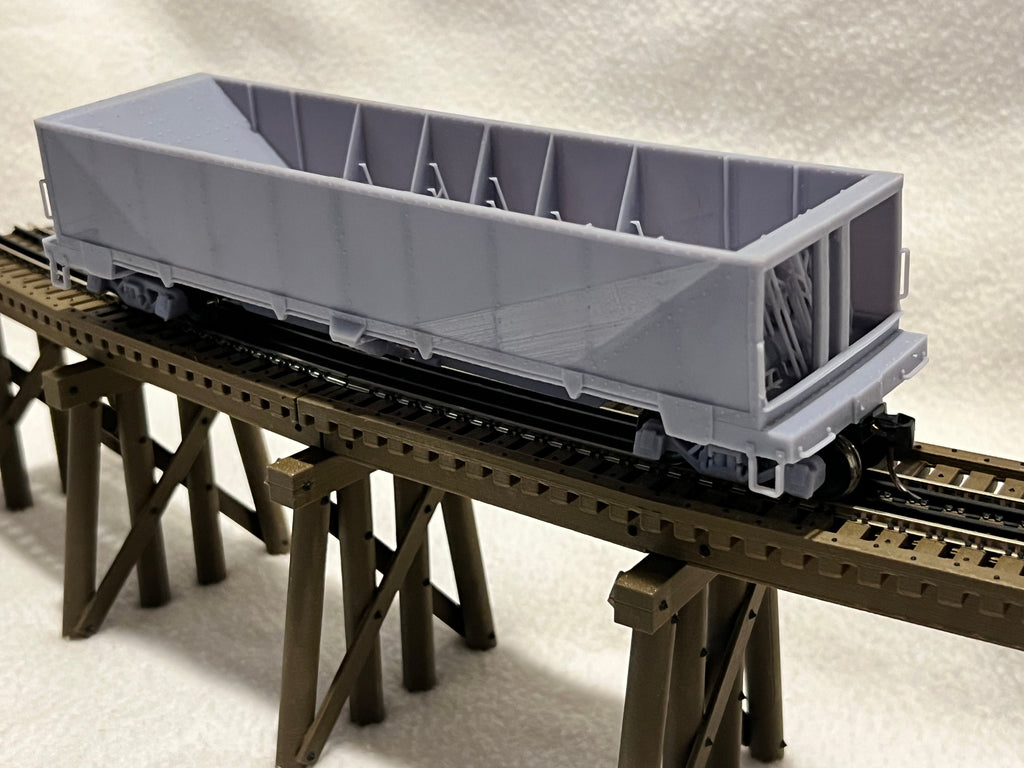 US Gypsum (USG) Railroad gondola in HOn3, Sn3, On30, On3