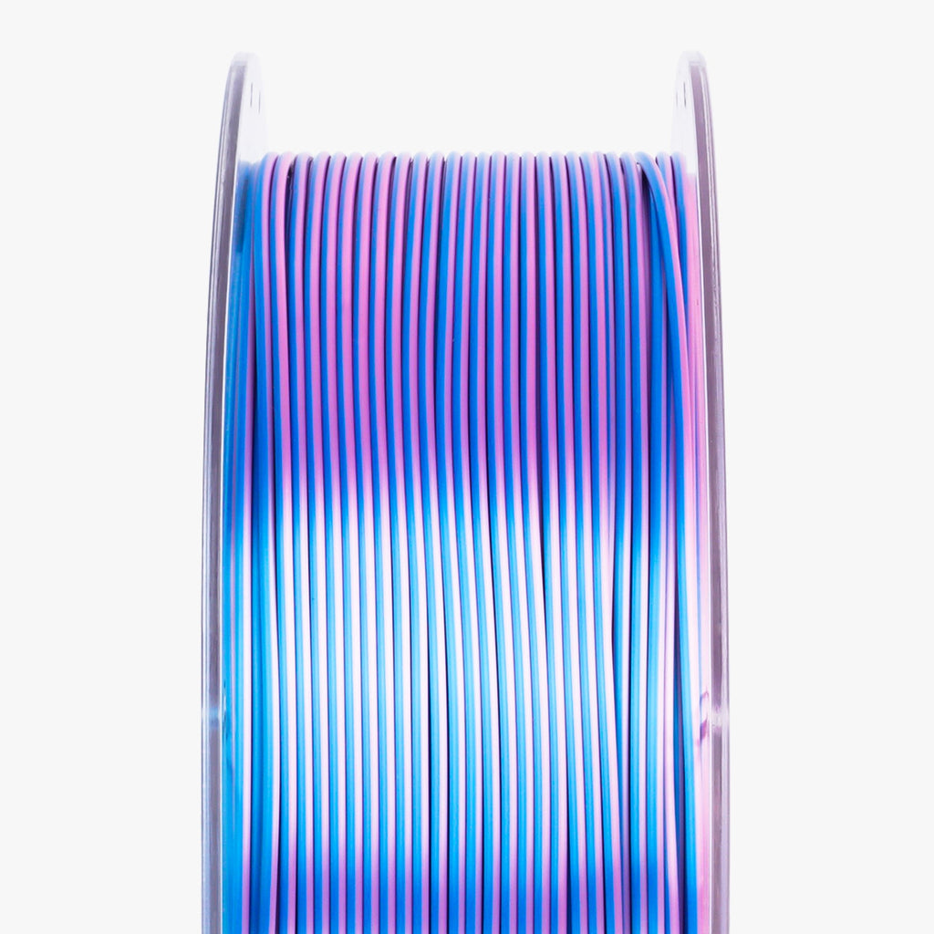 PLA Silk Dual Color Filament 1.75mm, 1KG/2.2LB