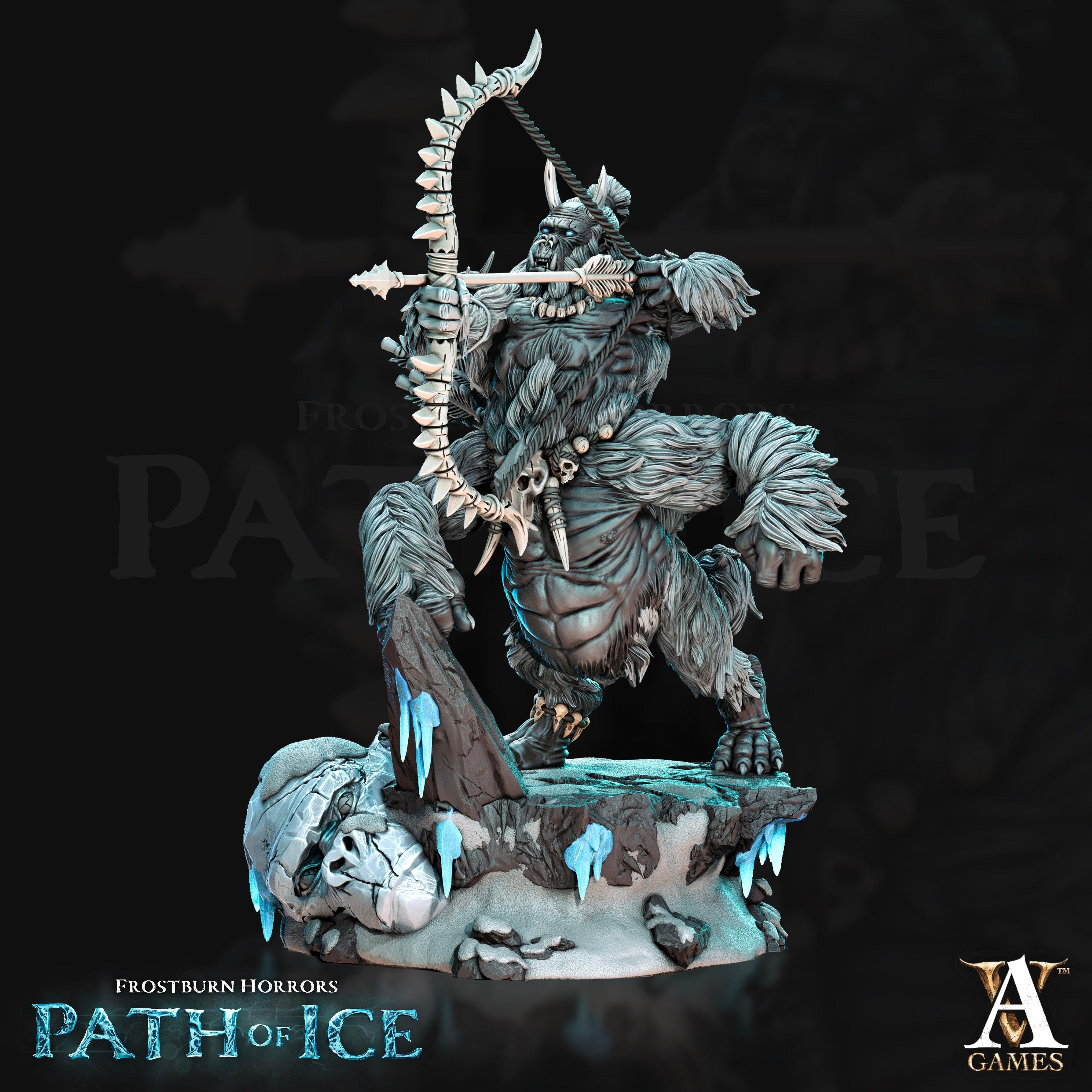3D Printed Archvillain Games Apalumi Frostburn Horrors - Path of Ice 28 32mm D&D