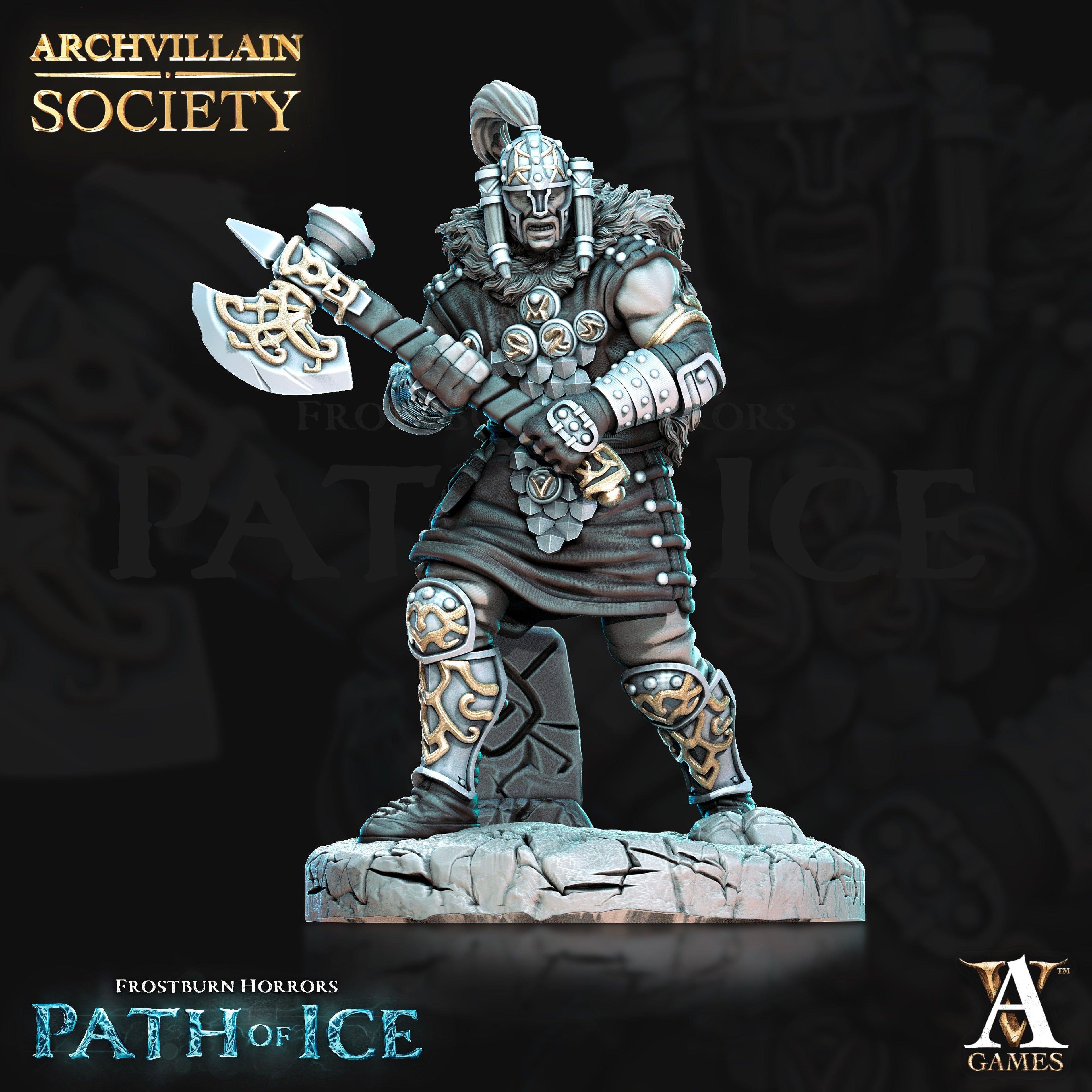 3D Printed Archvillain Games Tovi Blackfingers- Human Fighter Society Vol. XVIII 28 32mm D&D