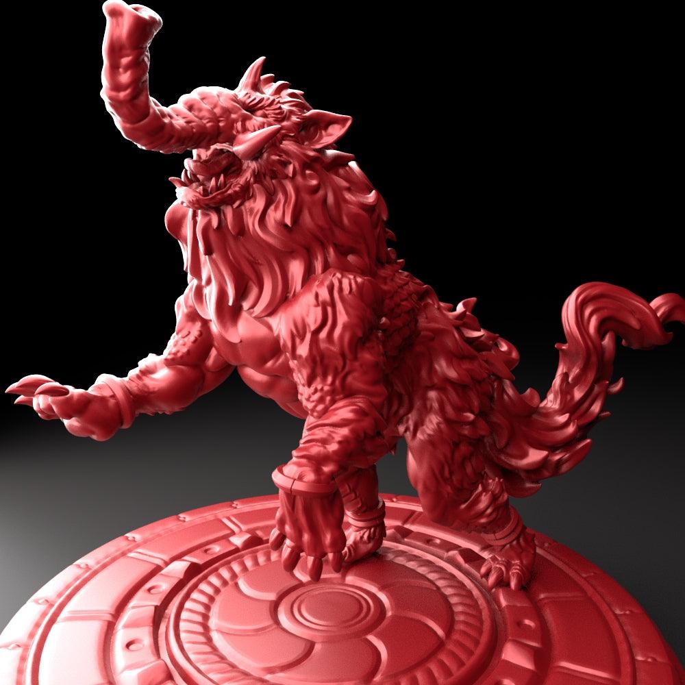 3D Printed Bestiary Vol. 5 Nafarrate - Baku 32mm Ragnarok D&D