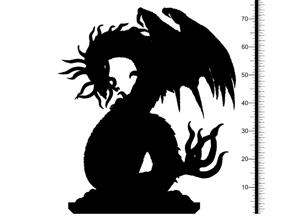 3D Printed Clay Cyanide Hunting Horror Great Old Gods Ragnarok D&D