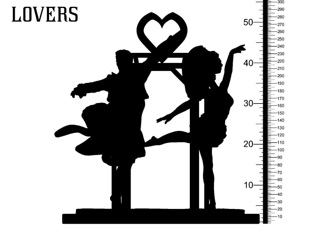 3D Printed Clay Cyanide Lovers Tarot Ragnarok D&D