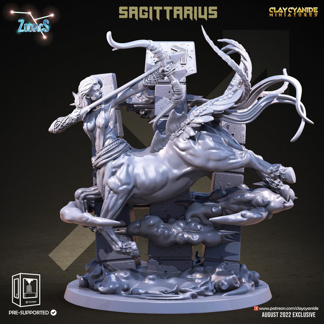 3D Printed Clay Cyanide Sagittarius Zodics 28mm-32mm Ragnarok D&D