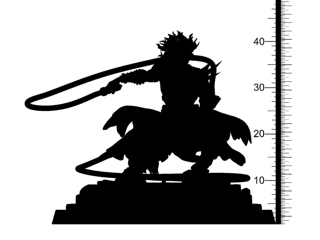 3D Printed Clay Cyanide Tsegaye Ethiopian Mythos 28 32 mm D&D