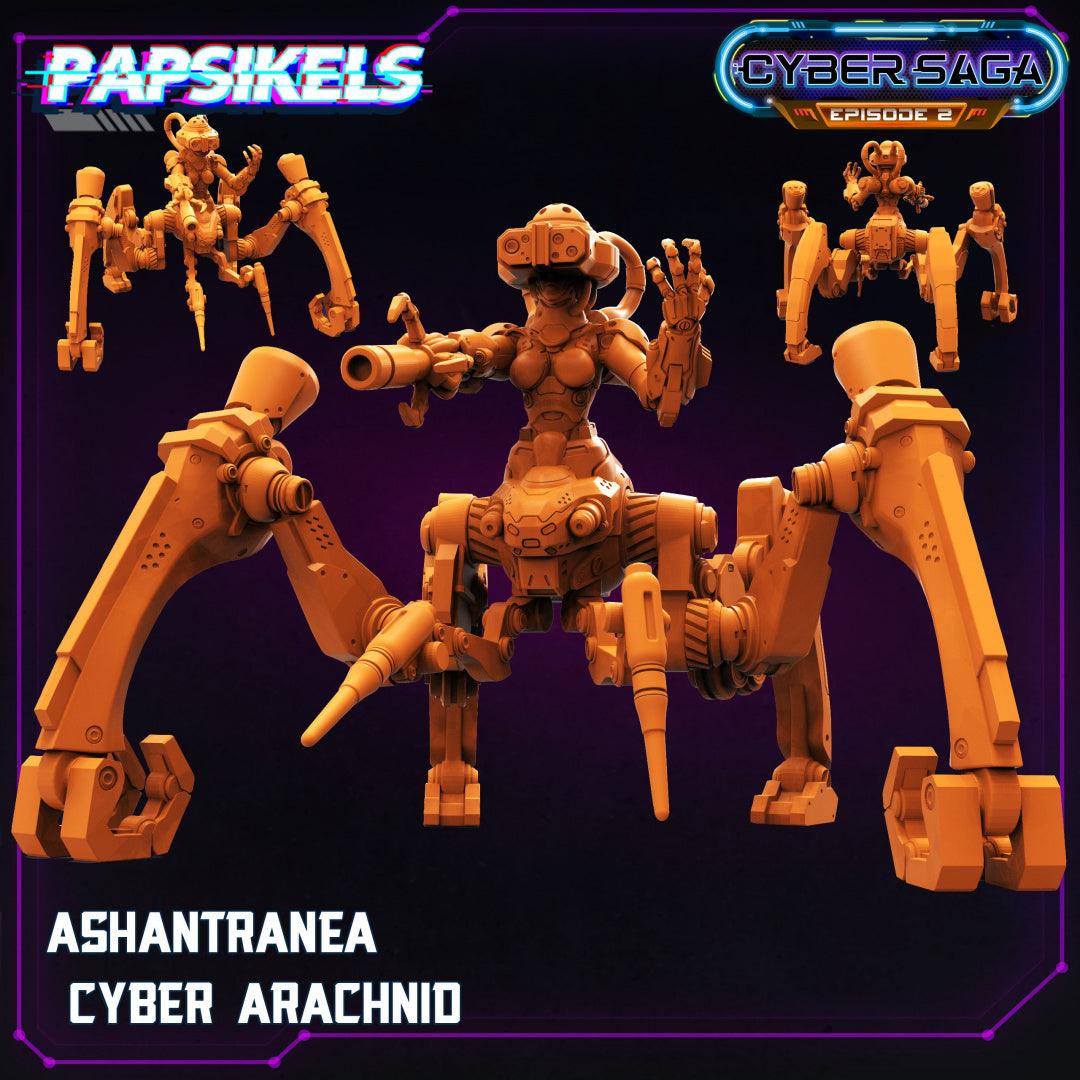 3D Printed Papsikels - Cyber Saga Episode 2 Ashantranea Cyber Arachnid - 28mm 32mm