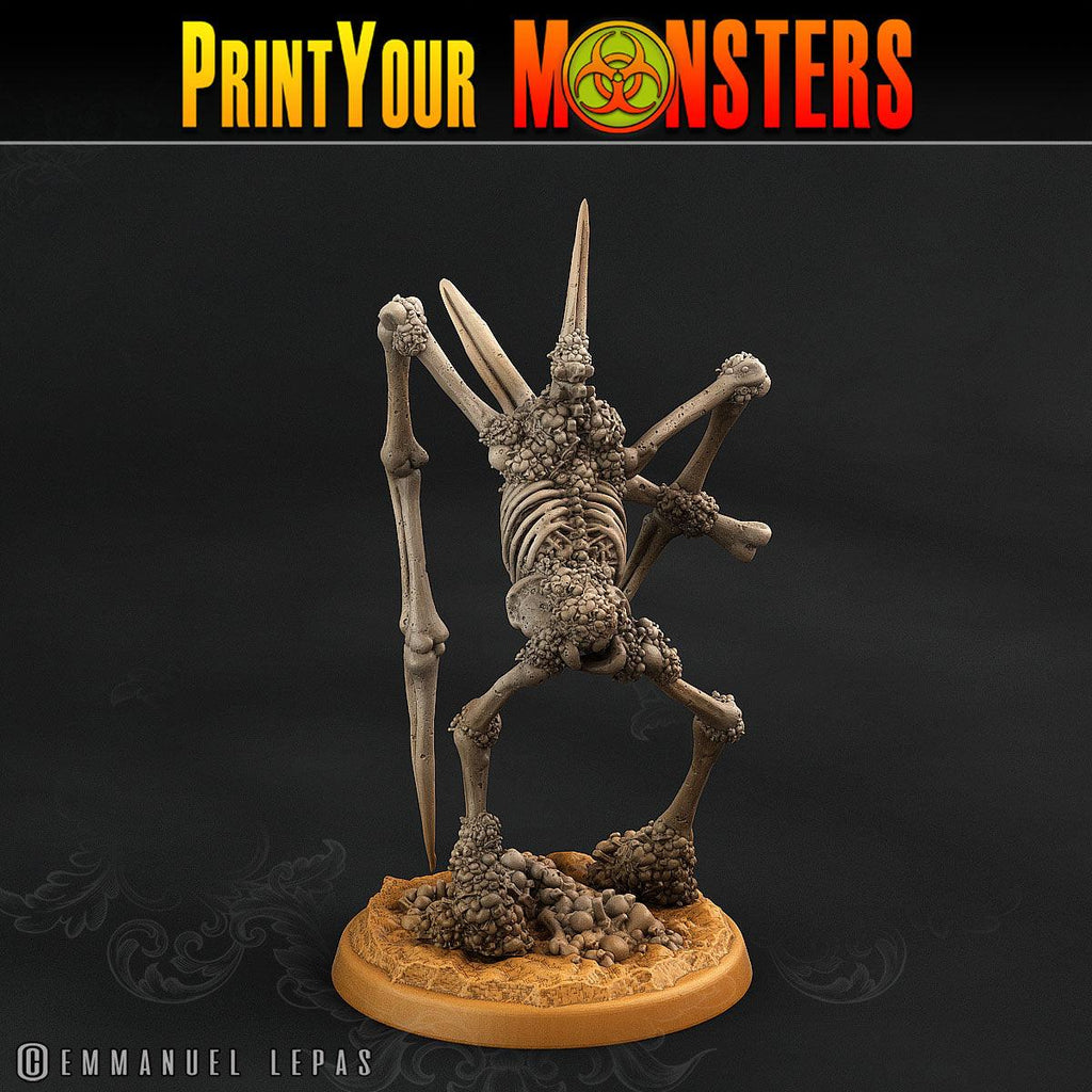 3D Printed Print Your Monsters Skeletons Land of Bones Set 28mm - 32mm D&D Wargaming