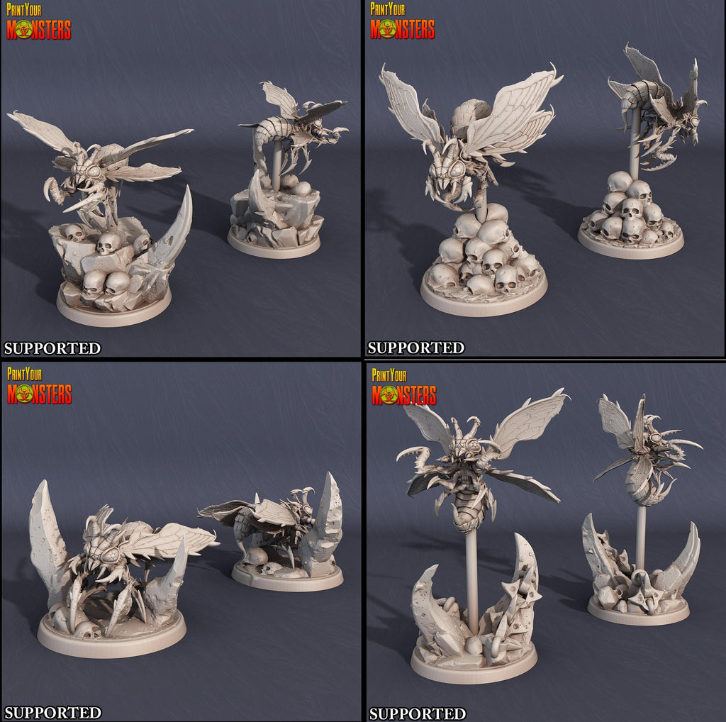3D Printed Print Your Monsters The Infernal Hive Full Set 28mm - 32mm D&D Wargaming
