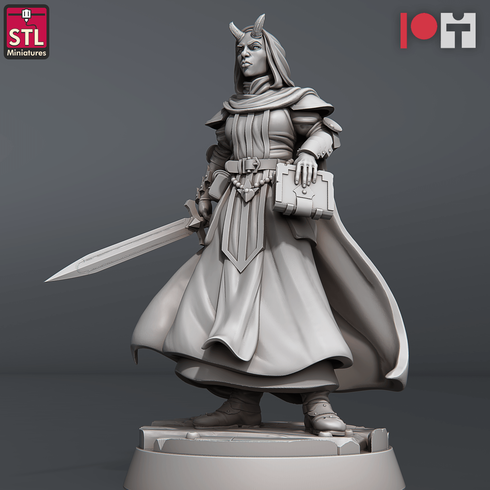 3D Printed STL Miniatures Orphanage Set 28 - 32mm War Gaming D&D