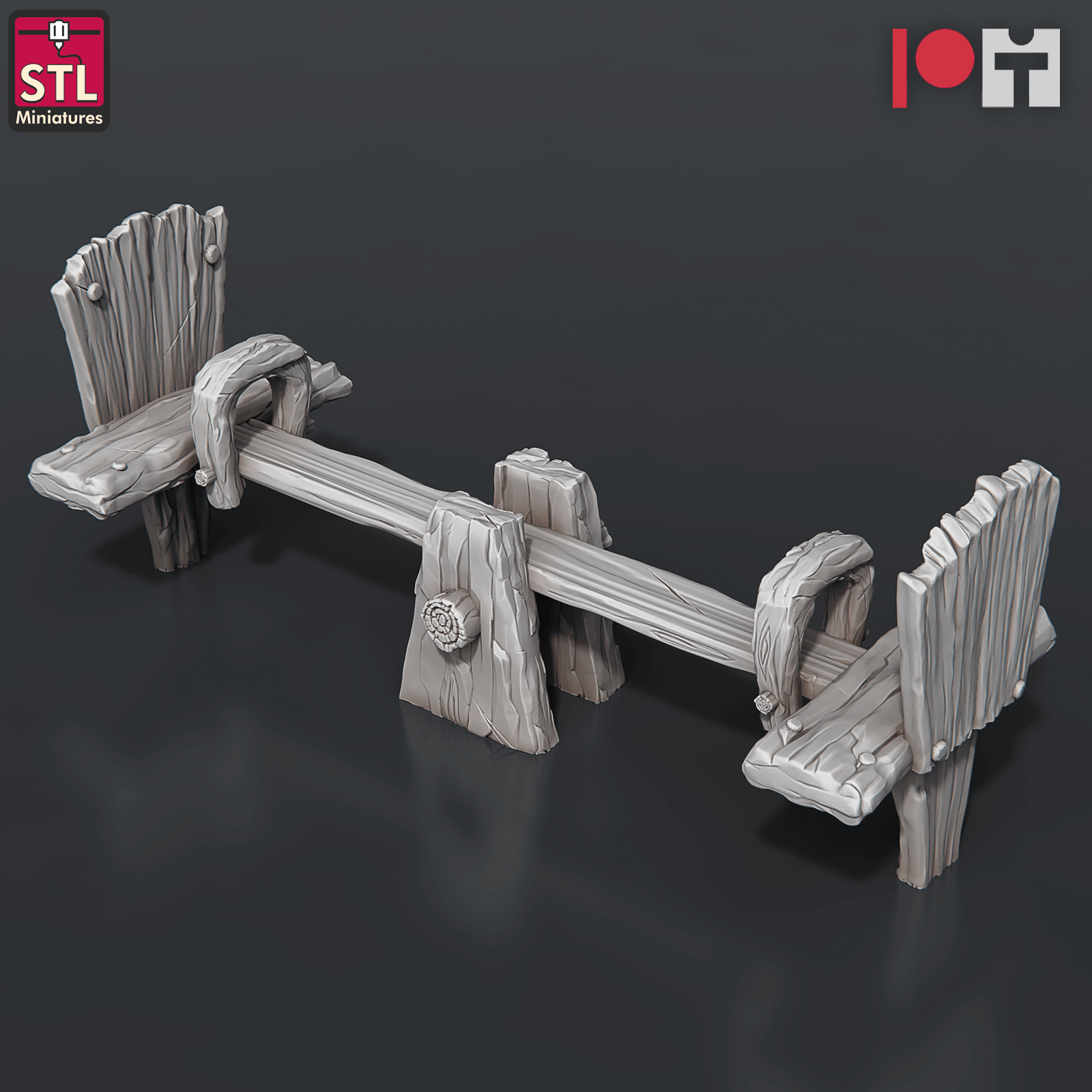 3D Printed STL Miniatures Orphanage Set 28 - 32mm War Gaming D&D