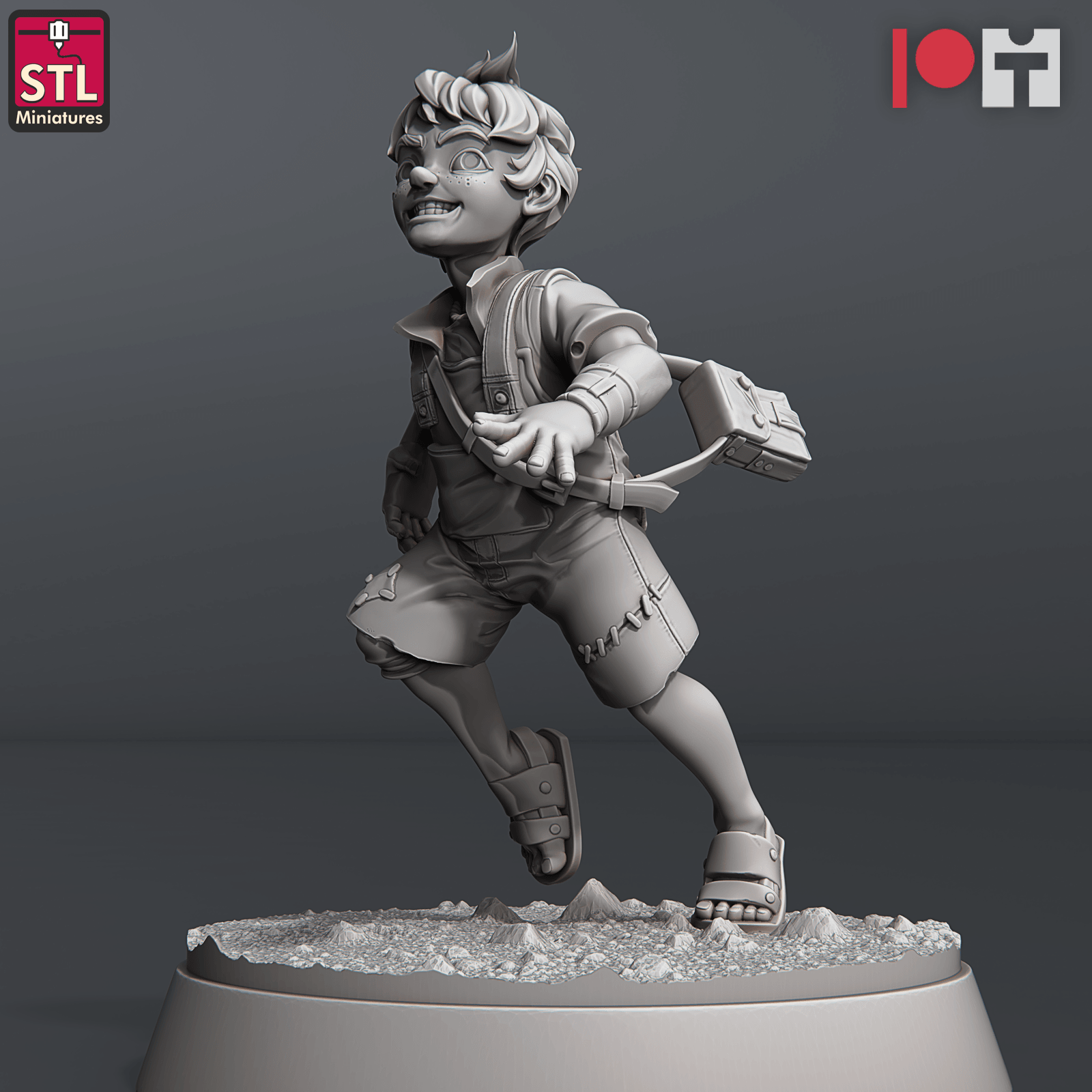 3D Printed STL Miniatures Orphanage Set 28 - 32mm War Gaming D&D