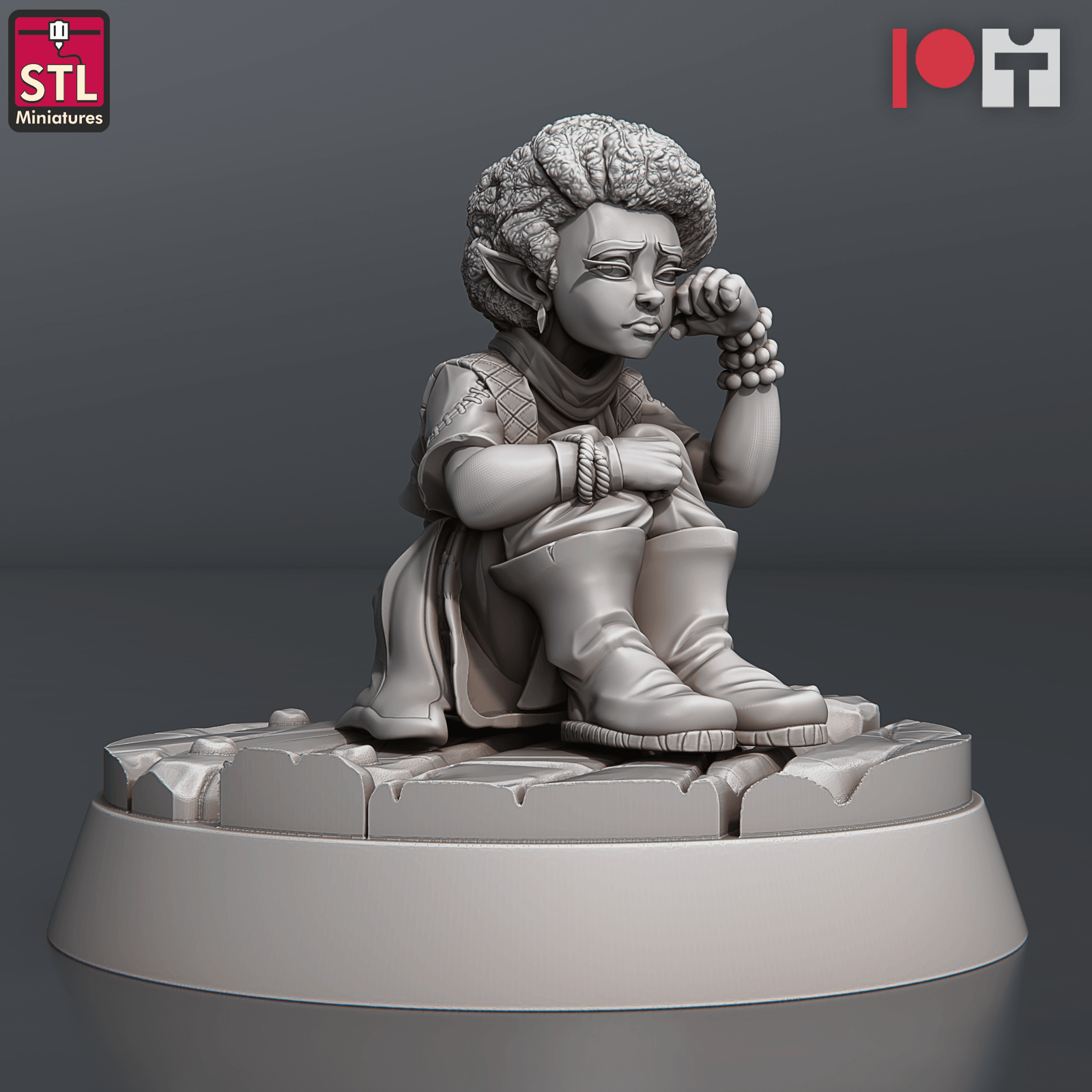 3D Printed STL Miniatures Orphanage Set 28 - 32mm War Gaming D&D