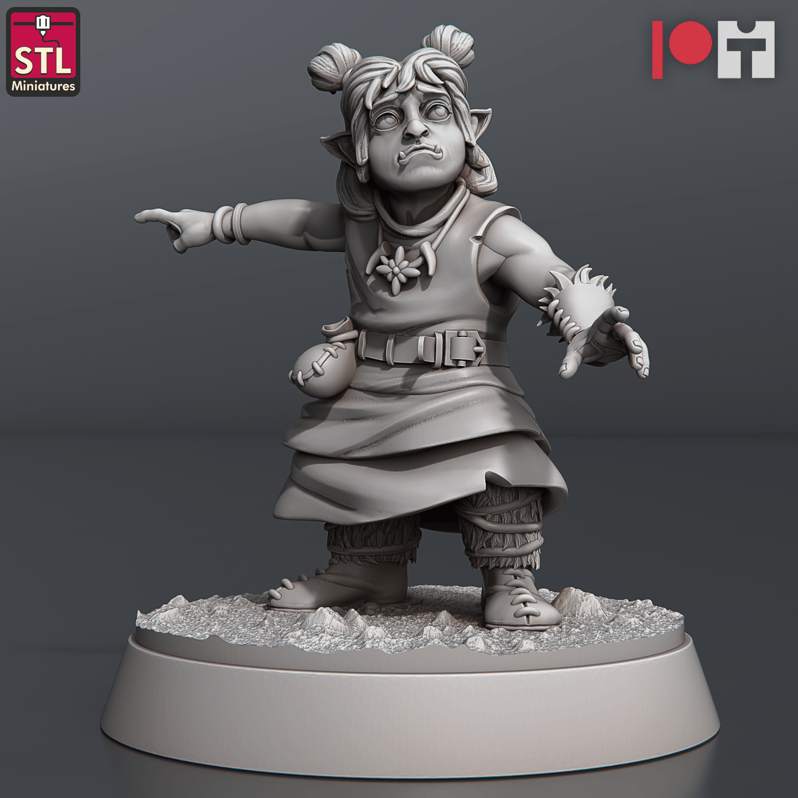 3D Printed STL Miniatures Orphanage Set 28 - 32mm War Gaming D&D