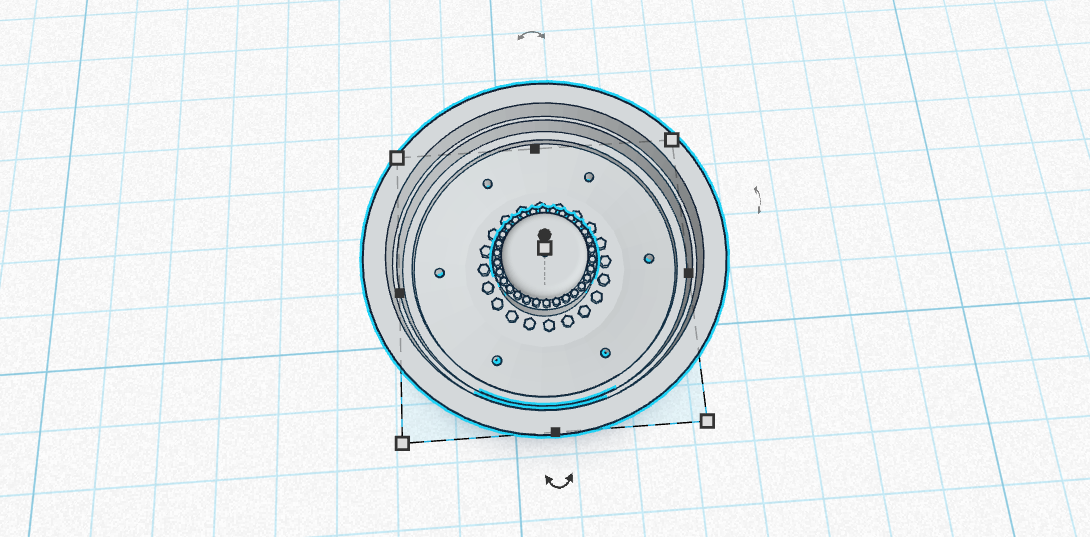 1:64 42" Steiger 20 lug tractor wheel v1