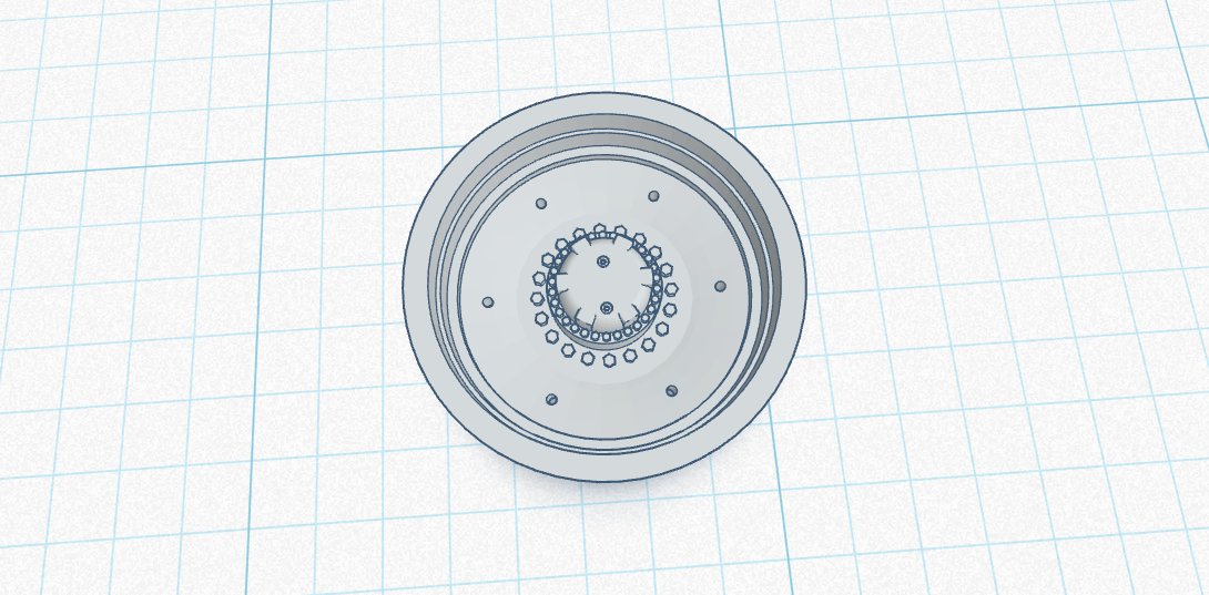 1:64 42" Steiger 20 lug tractor wheel v2
