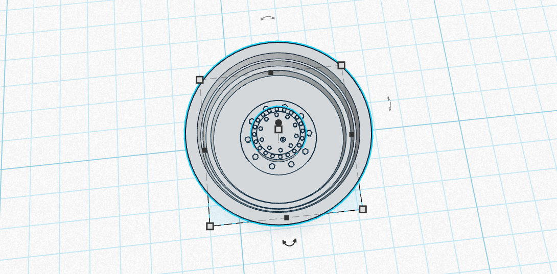 1:64 42" Steiger panther II wheel