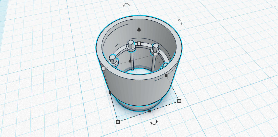 1:64 42" 6 bolt banded dual for .450" wide tire