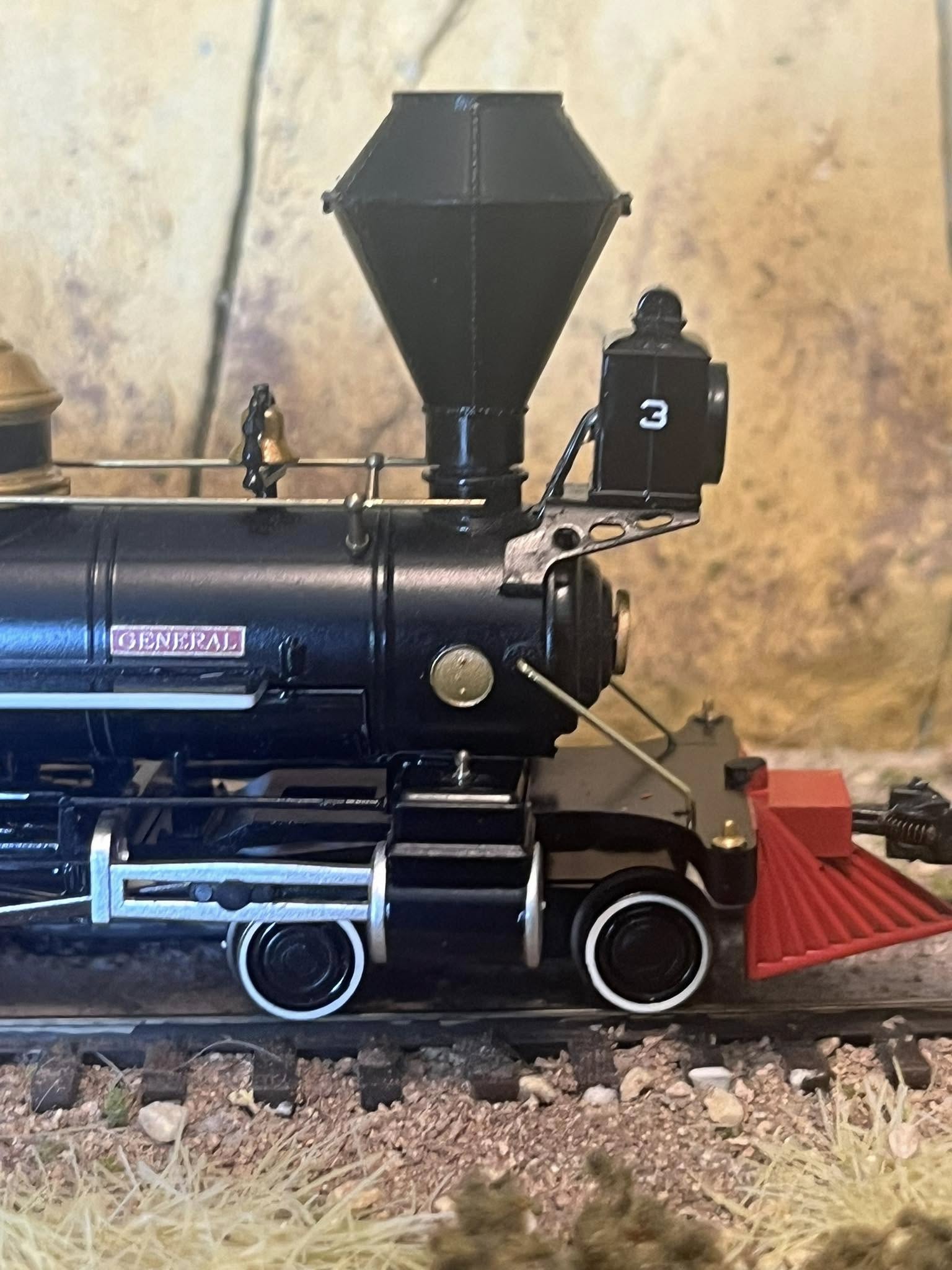 1880s Central Pacific / Stevens Style Smokestack