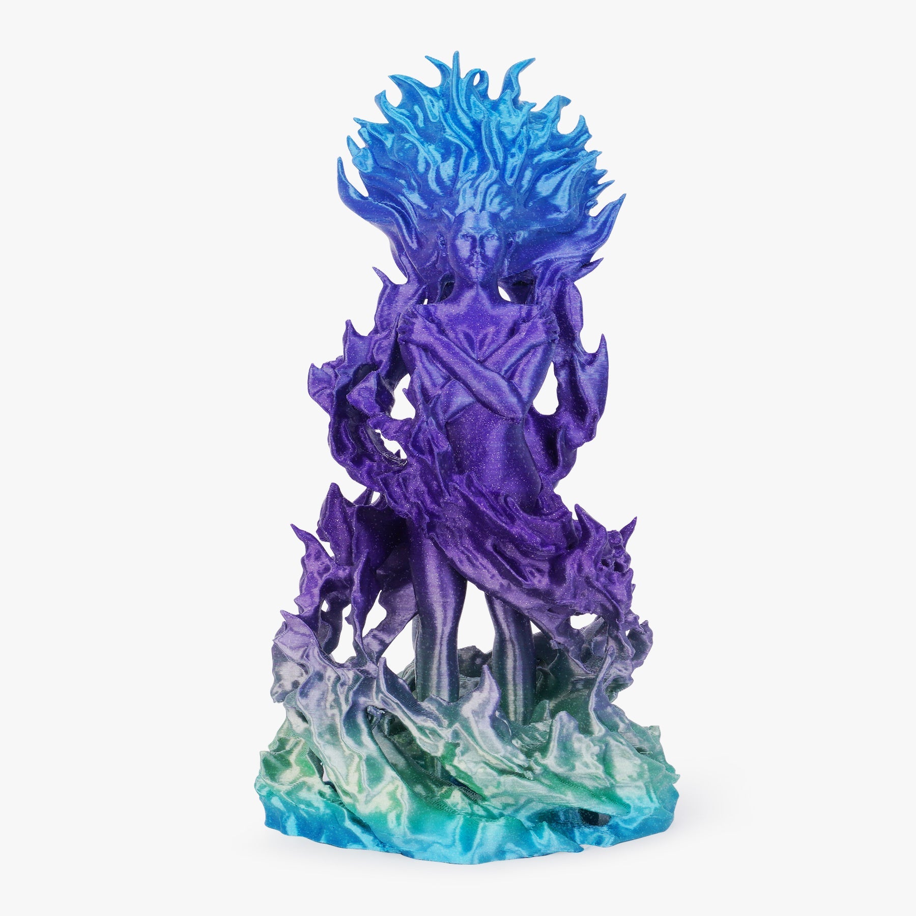 PLA Silk Shiny Gradient 1.75mm, 1KG/2.2LB