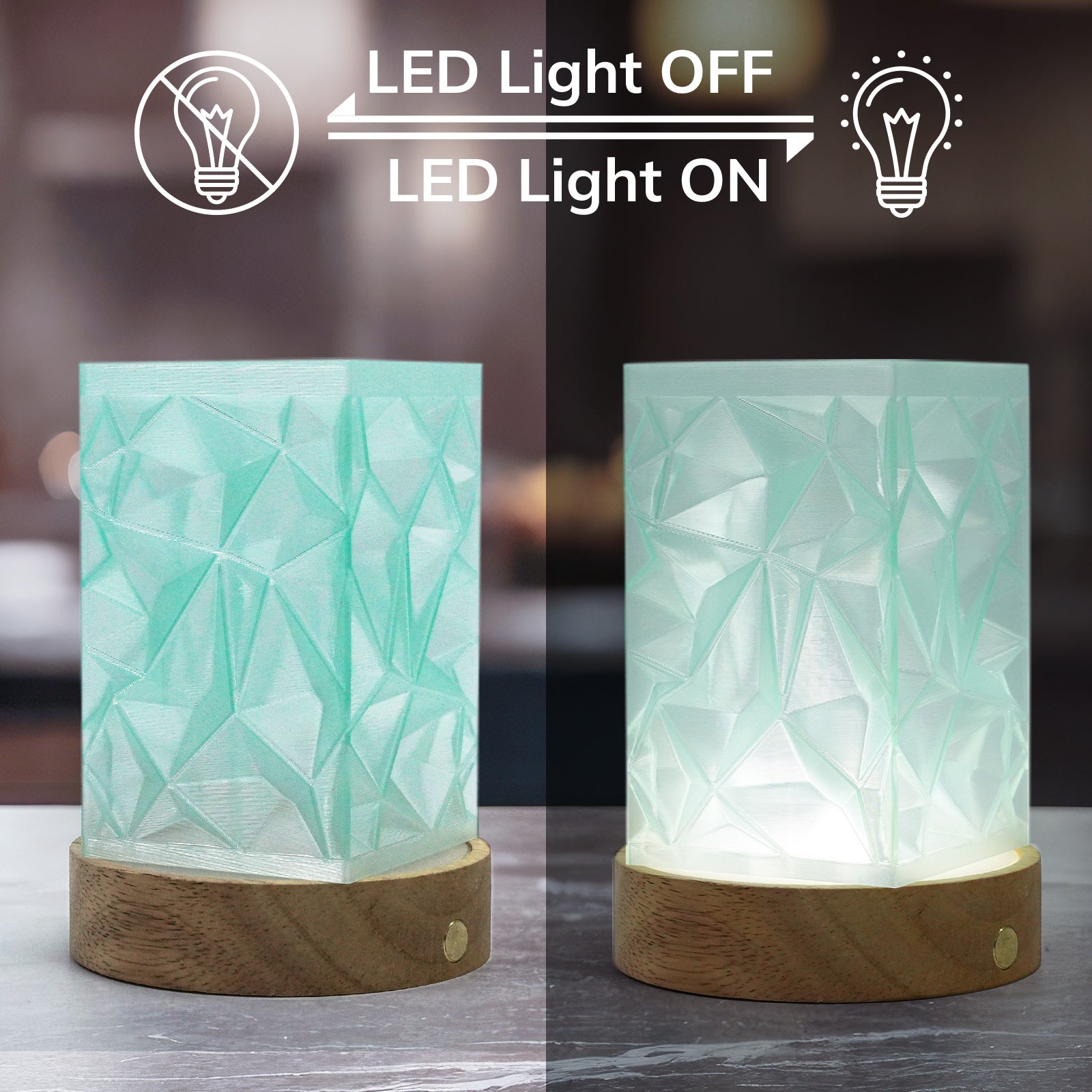 PLA Crystal-Transparent 1.75mm, 1KG/2.2LB