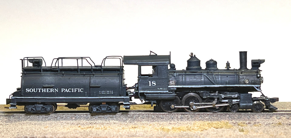 Southern Pacific Narrow Gauge Locomotive #18 - Nn3