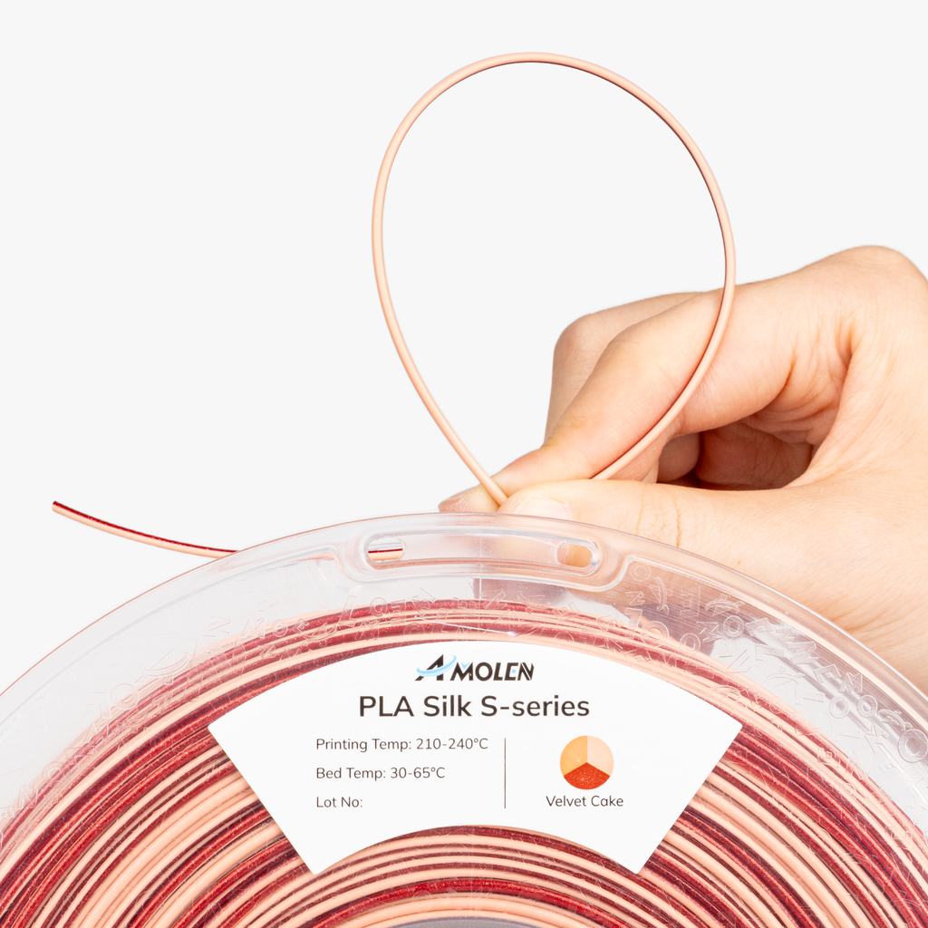 PLA Silk S-Series Filament 1.75mm, 1KG/2.2LB