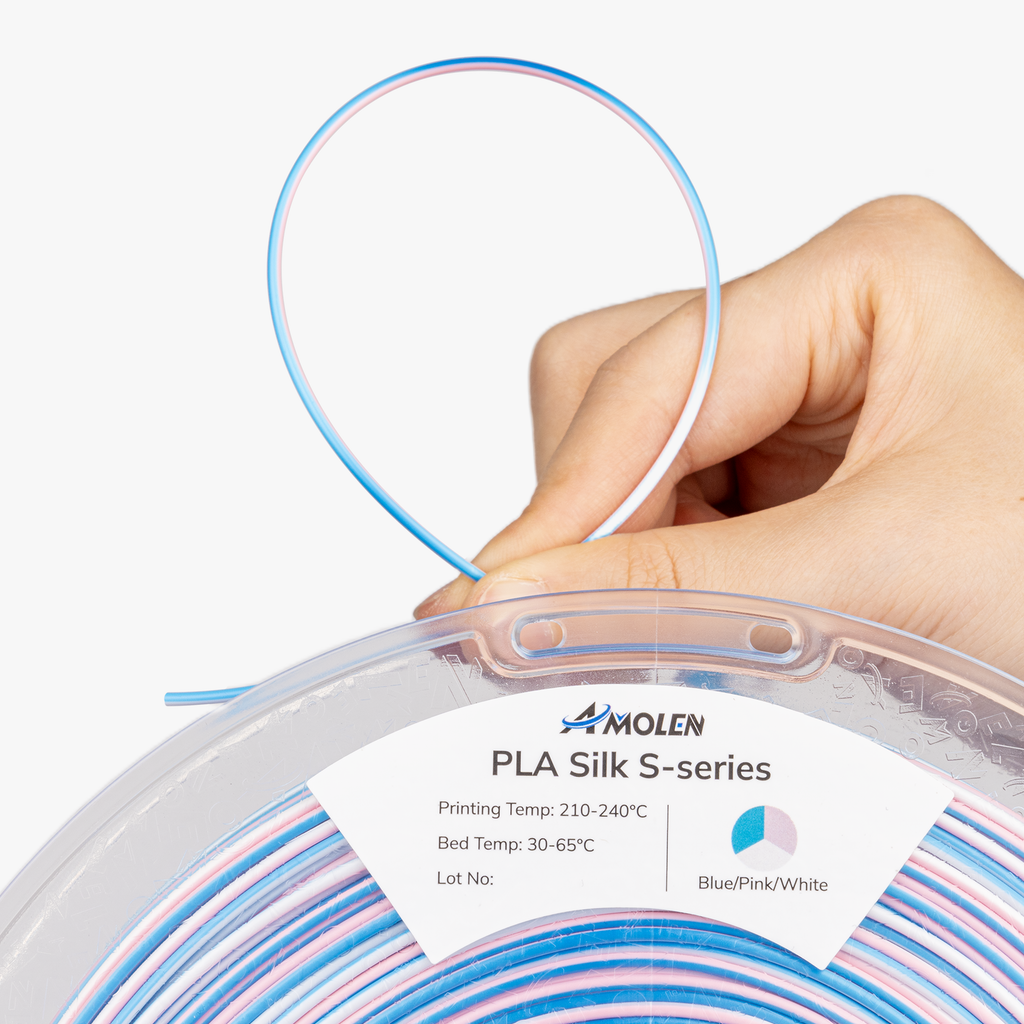 PLA Silk S-Series Filament 1.75mm, 1KG/2.2LB