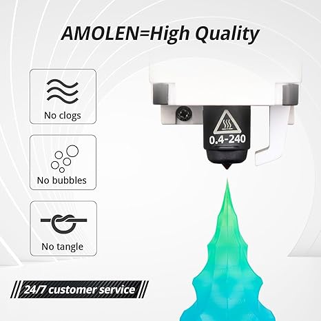 PLA Crystal-Transparent 1.75mm, 1KG/2.2LB