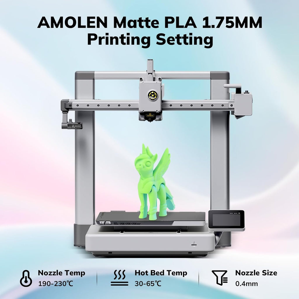 PLA Matte Dual Filament 1.75mm, 1KG/2.2LB