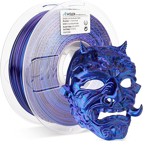 PLA Silk S-Series Filament 1.75mm, 1KG/2.2LB