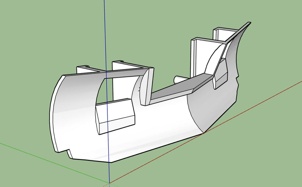 S Scale Locomotive Snow Plow