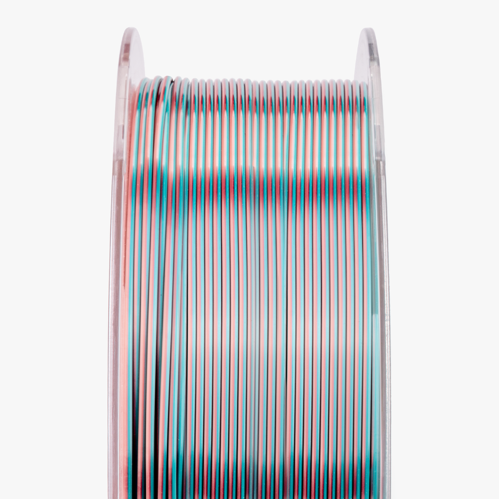 PLA Silk Dual Color Filament 1.75mm, 1KG/2.2LB