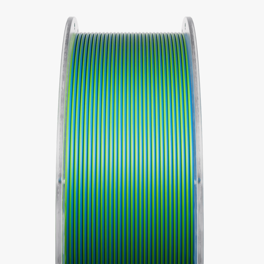 PLA Silk Dual Color Filament 1.75mm, 1KG/2.2LB