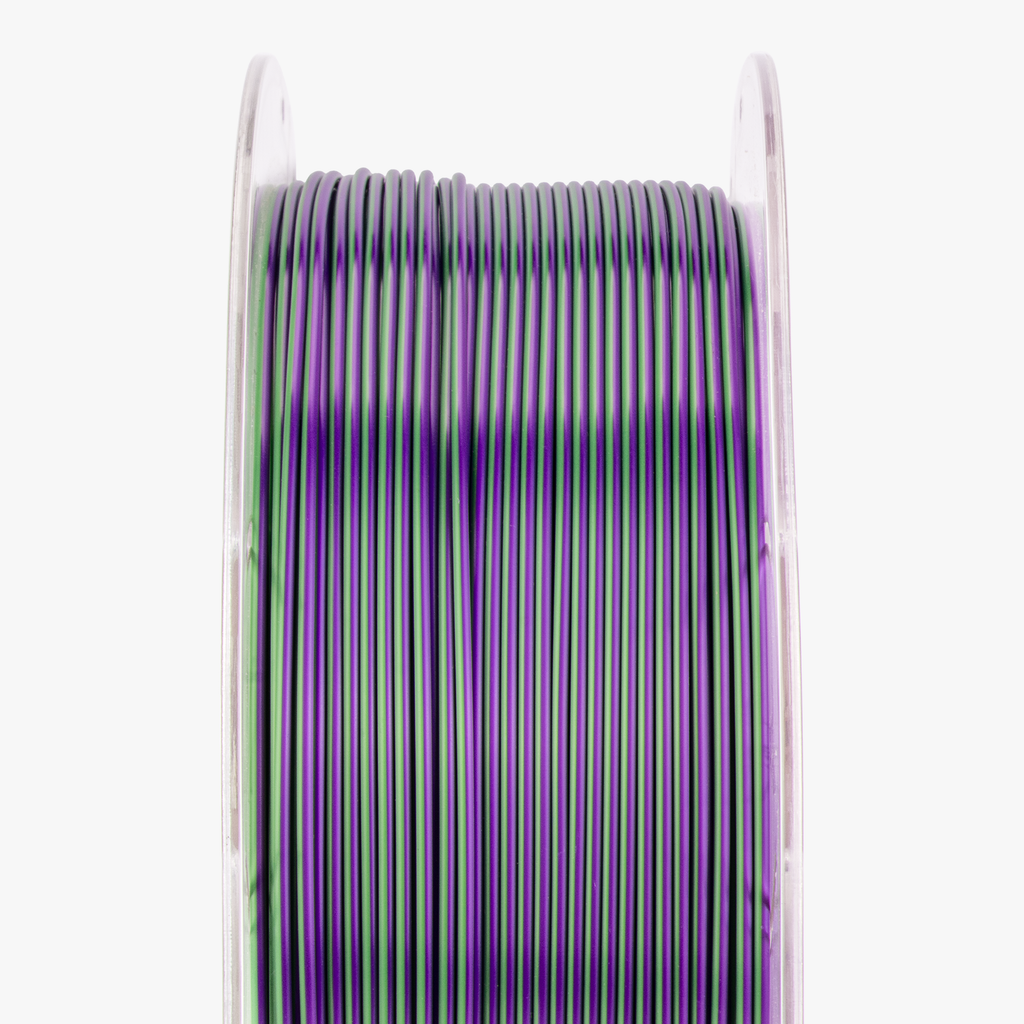 PLA Silk Dual Color Filament 1.75mm, 1KG/2.2LB