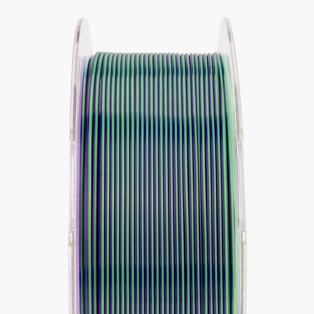 PLA Silk Dual Color Filament 1.75mm, 1KG/2.2LB