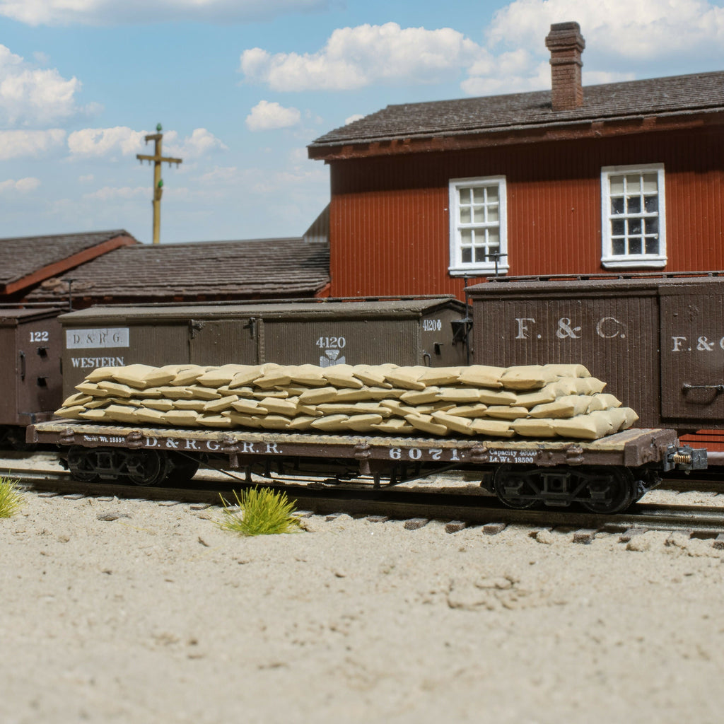 Denver & Rio Grande 6000-Series Narrow Gauge Flatcars - As-built 1887-1903