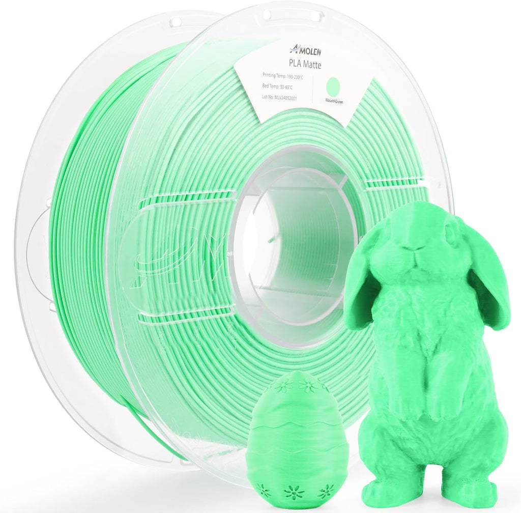 PLA Matte Basic 1.75mm Bundle, 4KG